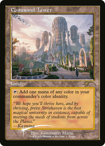 Command Tower (Strixhaven: Omens of Chaos) [MEDIA - 2026-01]