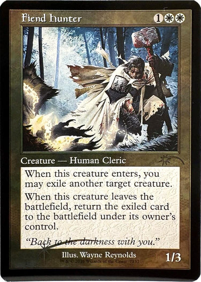 Fiend Hunter (Retro Frame) [SLD - 7137]