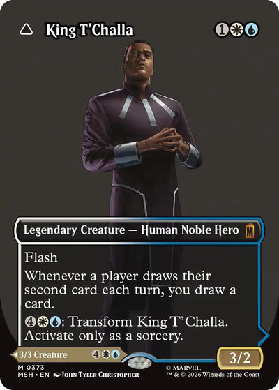 King T'Challa (Borderless) (0373) [MSH - 373]