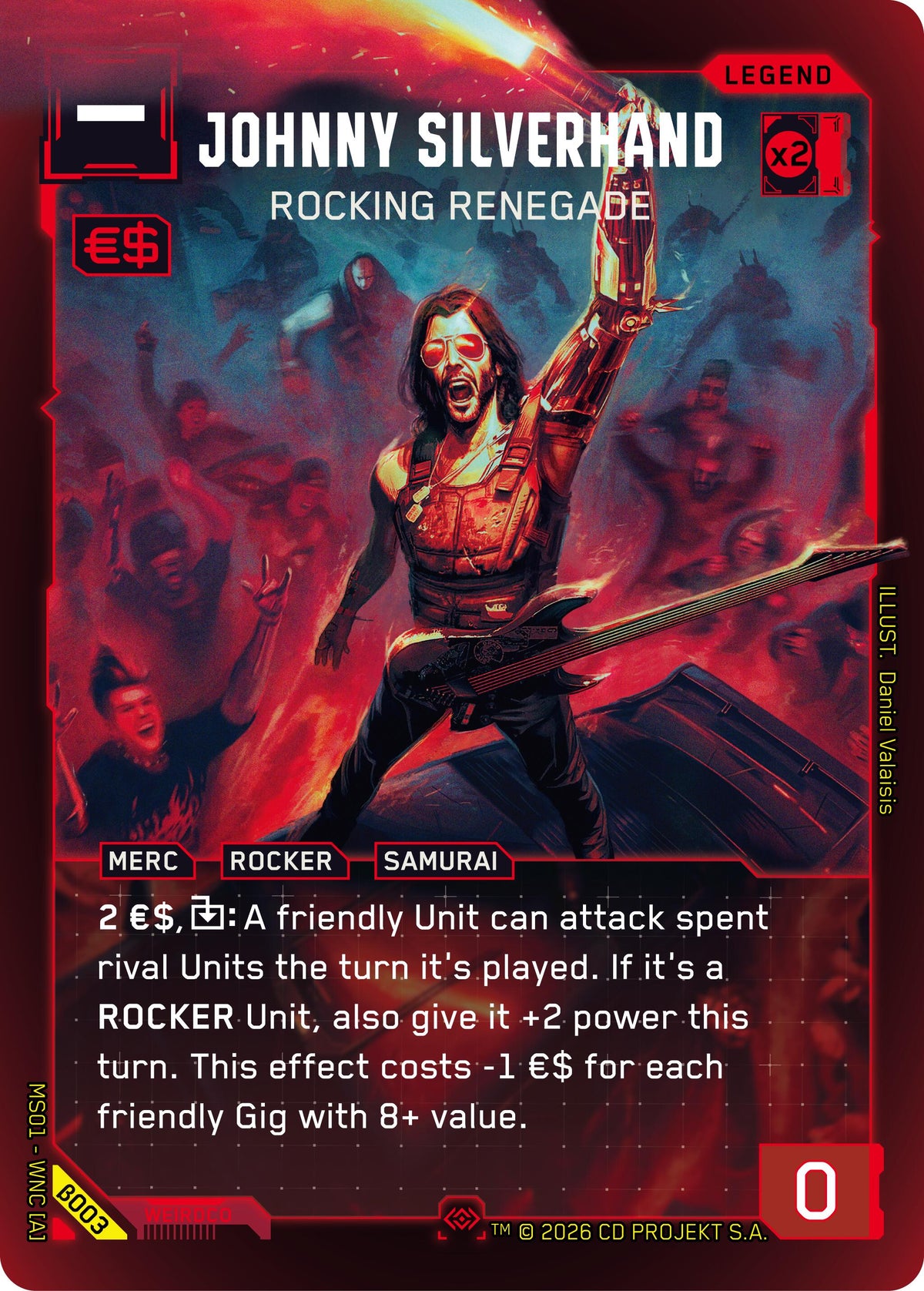 Johnny Silverhand - Rocking Renegade (Secret)