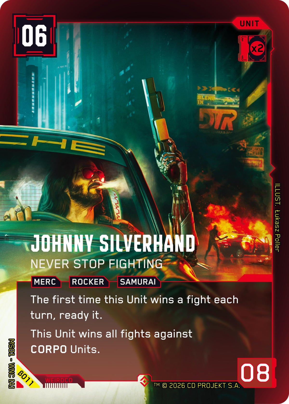 Johnny Silverhand - Never Stop Fighting (Epic)