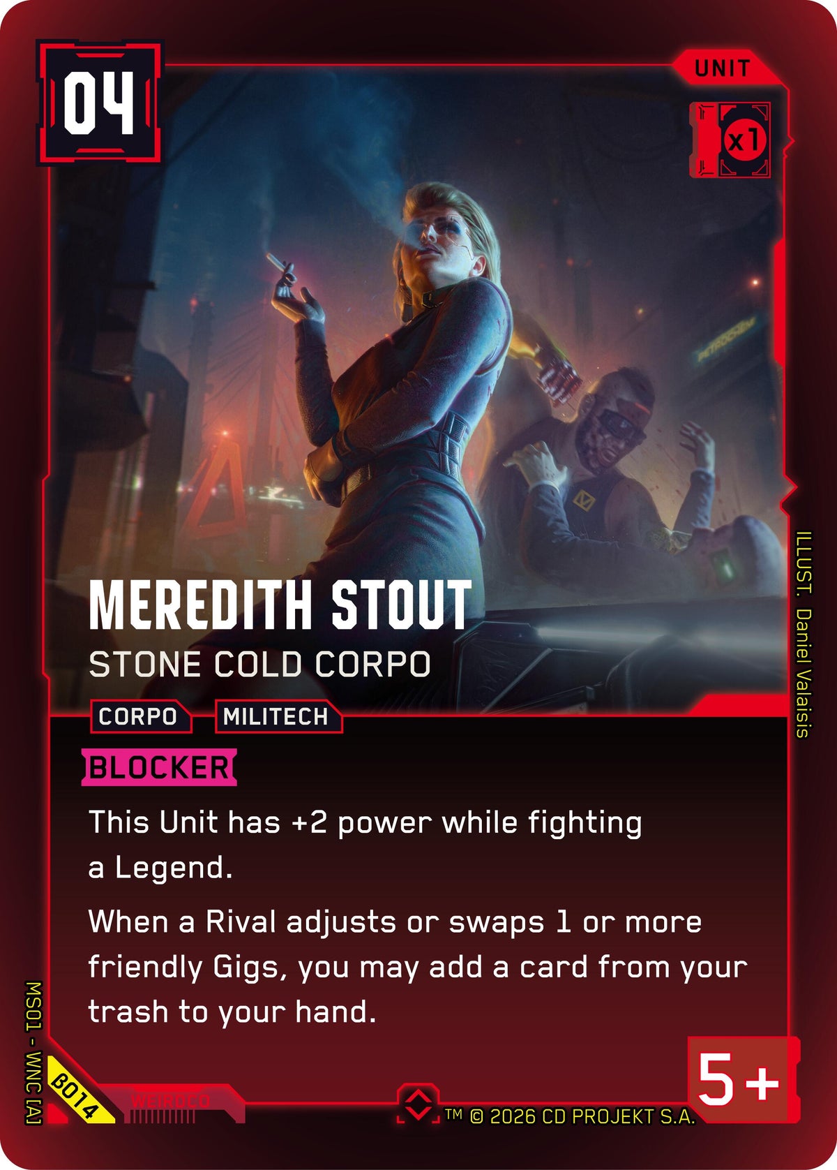Meredith Stout - Stone Cold Corpo