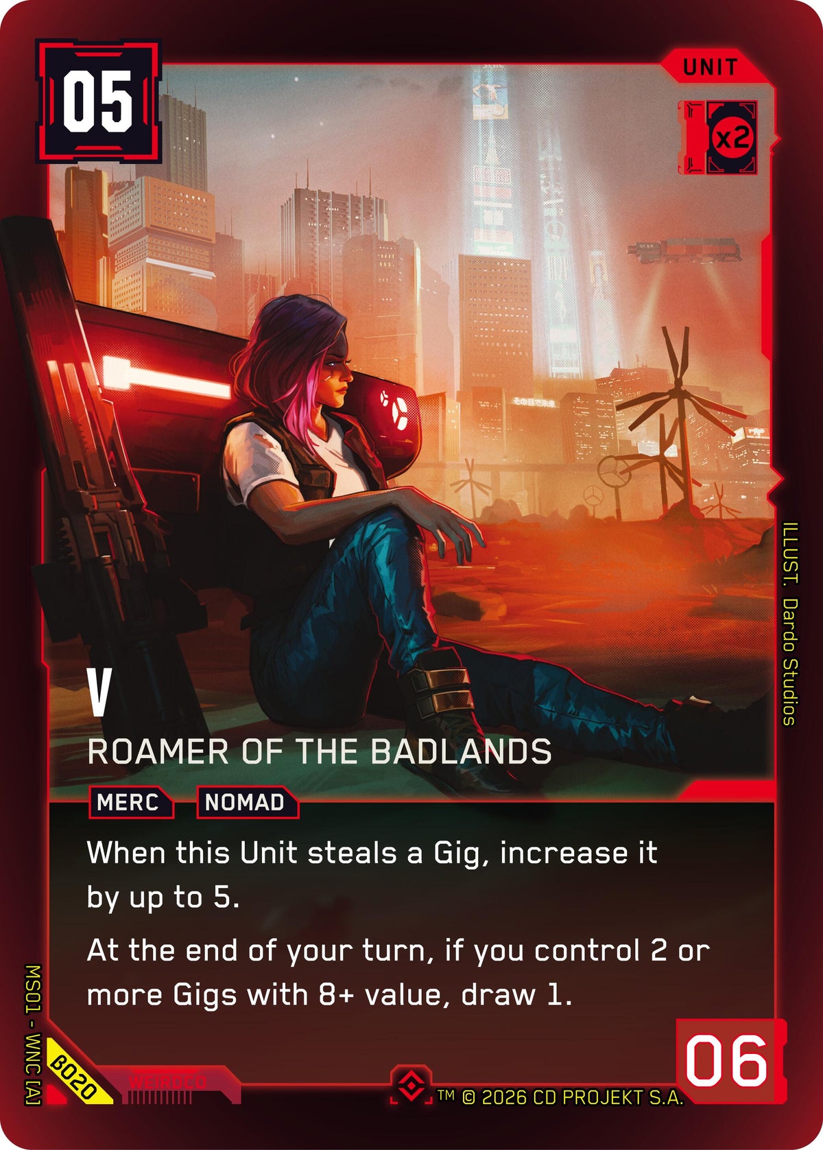 V - Roamer of the Badlands