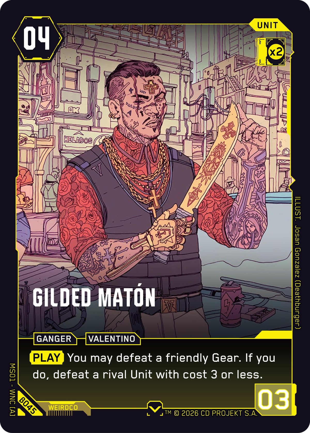 Gilded Maton