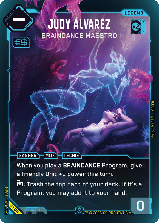 Judy Alvarez - Braindance Maestro (Epic)