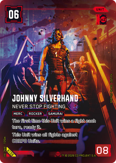 Johnny Silverhand - Never Stop Fighting (IO)