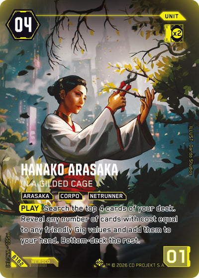 Hanako Arasaka - In a Gilded Cage (IO) [B162]