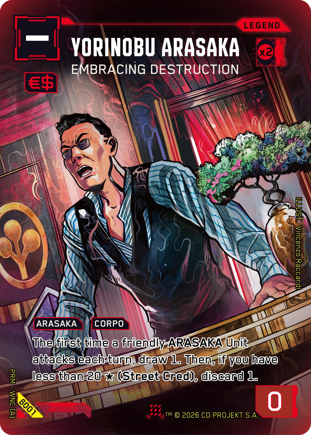 Yorinobu Arasaka - Embracing Destruction