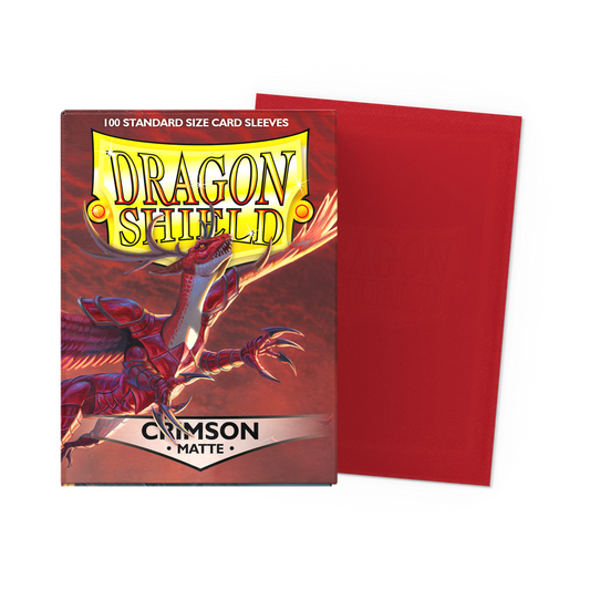 Dragon Shield Standard Matte - Crimson